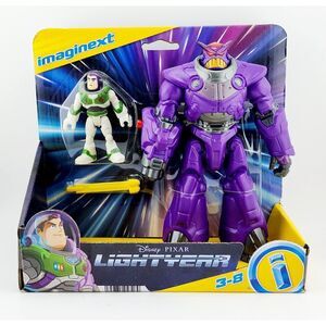 Imaginext 2022‎ Disney Pixar LIGHTYEAR  BUZZ & BATTLE BLAST ZURG Action Figures